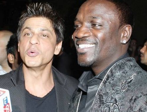 Shahrukh Khan With Akon