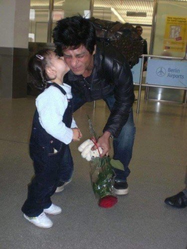 Shahrukh Khan With Little Master
