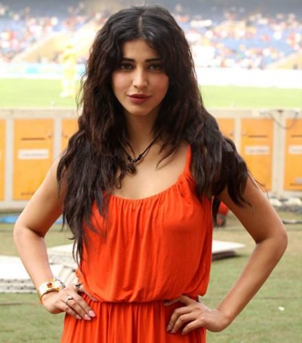 Shruti Haasan in Red Dress