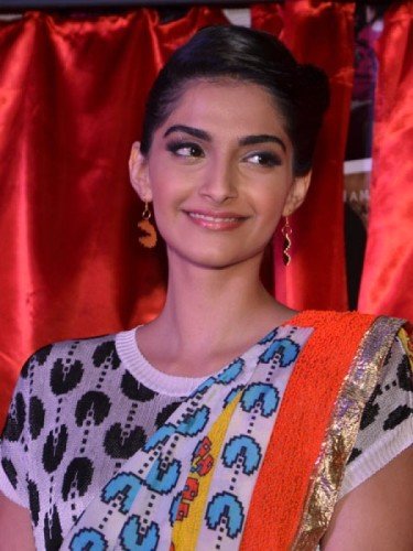 Sonam KapoorIs Smiling