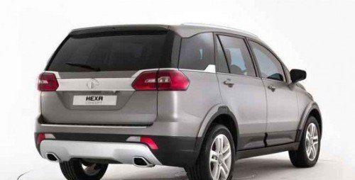 Tata Hexa Concept Rear View