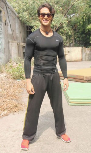 Tiger Shroff In Tight Black Suit