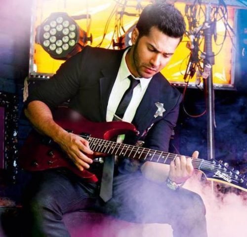 Varun Dhavan With Guitar