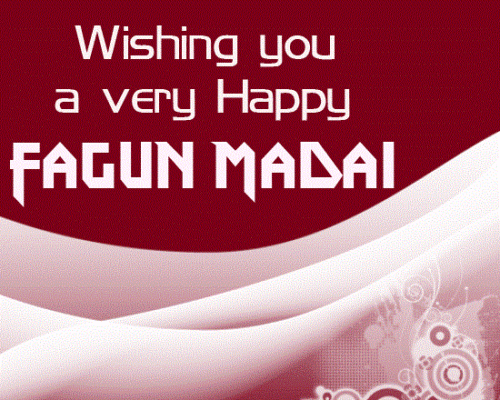 Wishing You A Very Happy Fagun Madai