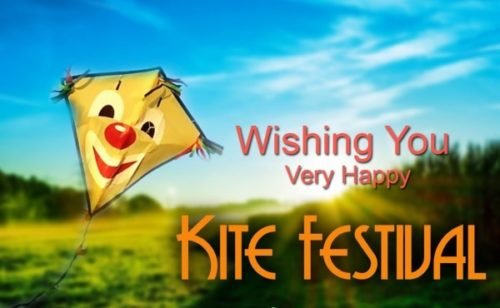Wishing You Happy Kite Festival