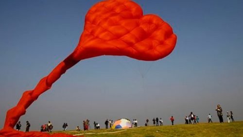 big Heart Kite