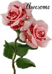 Glittering Rose Awesome Graphic