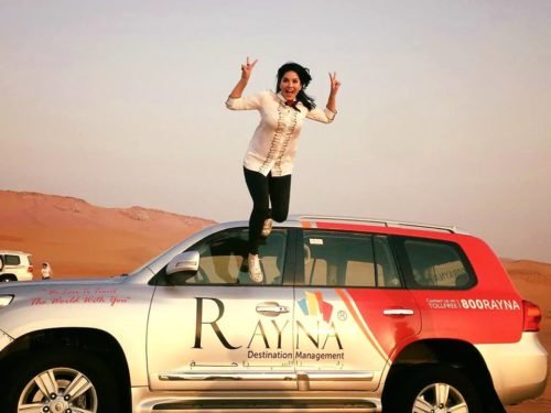 Sunny Leone Enjoying In Dubai