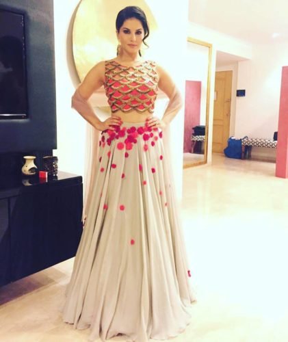 Sunny Leone In A Beautiful Gown
