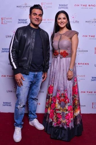 Sunny Leone With Arbaaz Khan